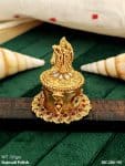 Radha Krishan Full Stone Temple Sindoor Box