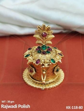 Antique Sindoor Box for Traditional Hindu Rituals & Pooja