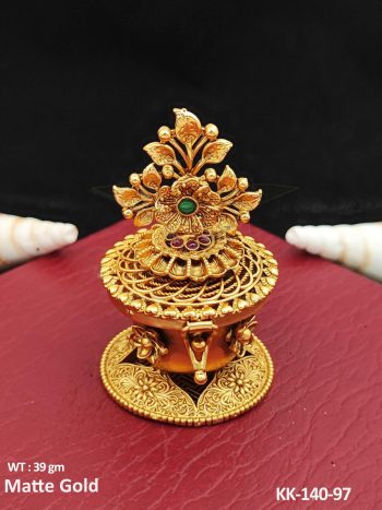 Decorative Antique Sindoor Box for Bridal Use