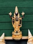 Divine-Tirupati-Balaji-Statue-with-Intricate-Gold-Work-Symbol-of-Prosperity-&-Devotion-ID-158GO-MR