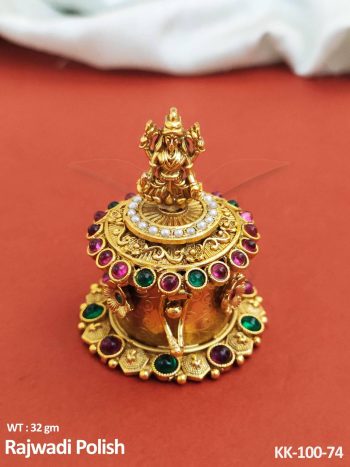 Laxmi Mata Sindoor Box for Marriage and Festival Pooja