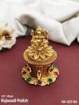 Ganesh Temple Design Sindoor Box for Festive Occasions