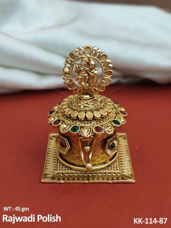 Radha Krishna Temple Sindoor Box