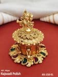Decorative Temple Sindoor Box for Festive Use