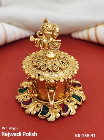 Decorative Temple Sindoor Box for Festive Use
