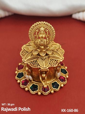 Designer Temple Sindoor Box for Wedding Rituals