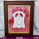 Red Radiance Lord Balaji in 999 Silver