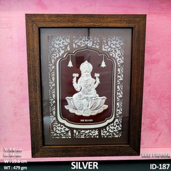 Shri Lakshmi Devi 999 Silver Led Frame